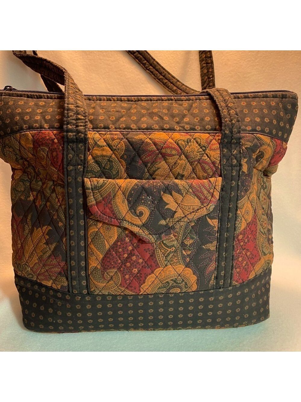 Misty Harbor Quilted Shoulder Bag